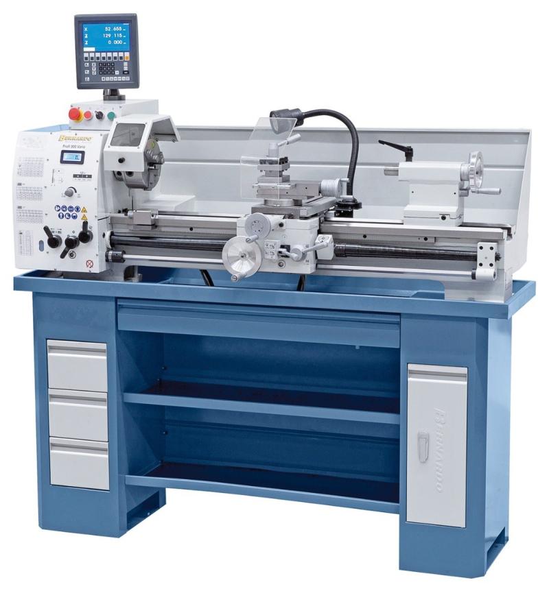 Metal drejebænk Profi 900 Vario inkl. 2-akset digital - 3x400V