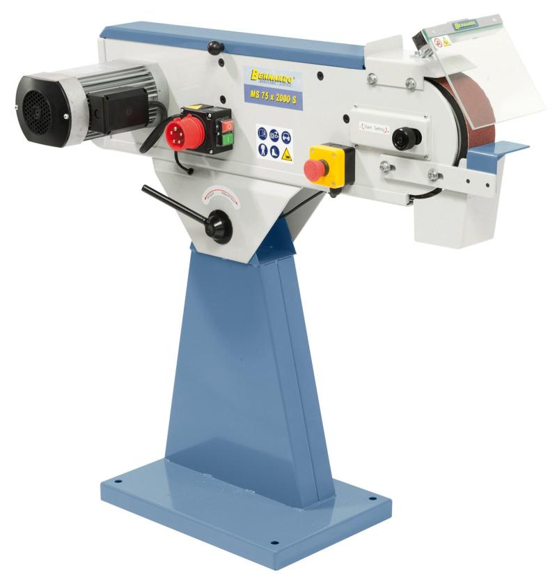 Metalbåndsliber MS 75 x 2000 S - 3x400V