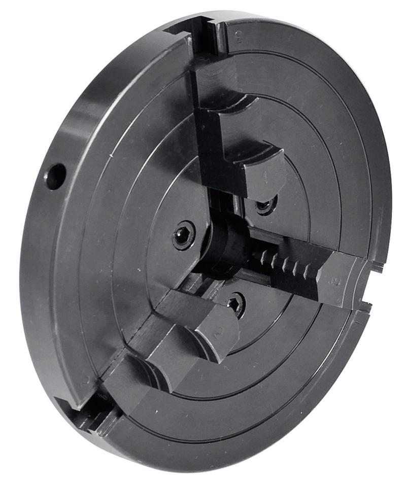 3-bakket spændepatron 150 mm