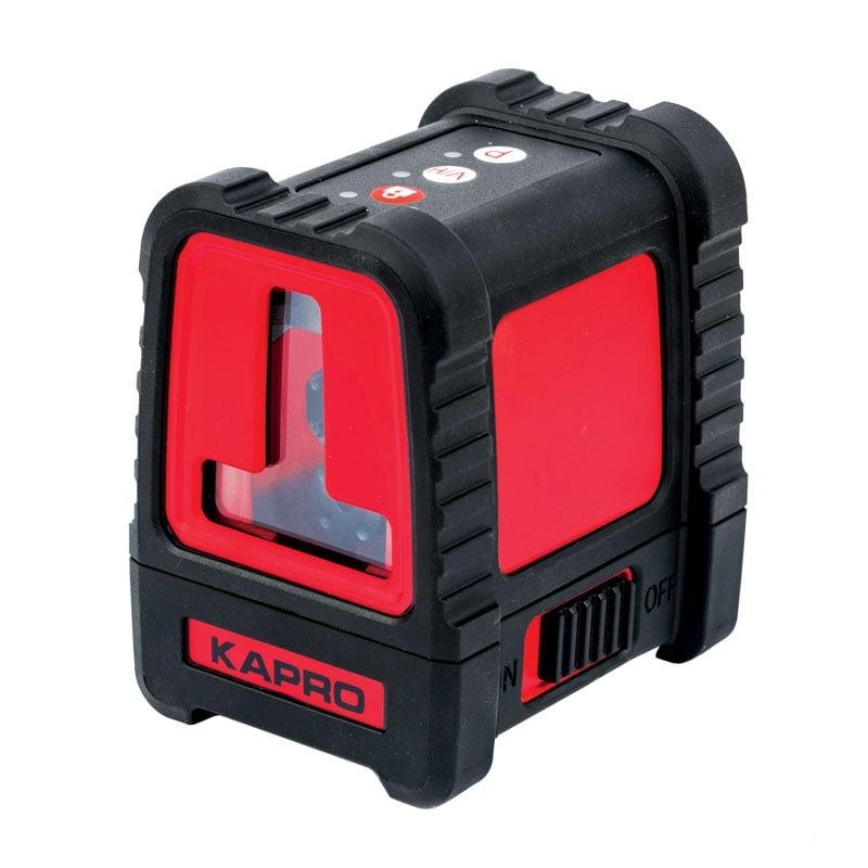 KAPRO IP65 ProlaserÂ 870 VHX Selvnivellerende krydslinjelaser (Rød farve)