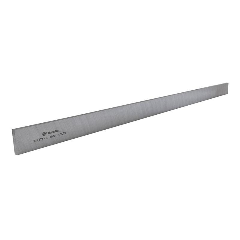 Retteskinne 1000x50x10 mm i stål DIN 874 Grad 2
