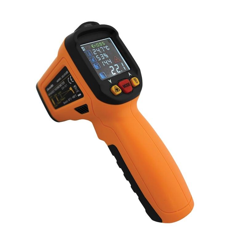 Infrarødt termometer med cirkulær laser (-30Â°C-800Â°C)
