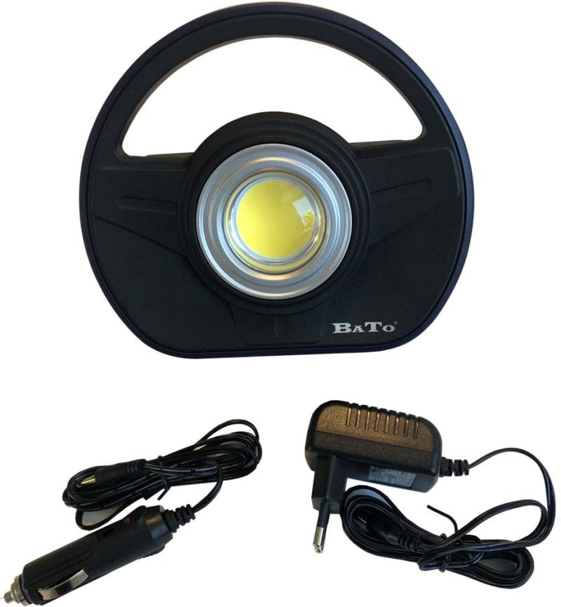 BATO Arbejdslampe COB 10W med flex magnetfod.