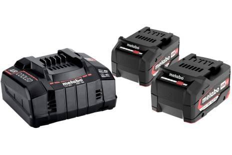 Battersæt med 2Ã18V/5,2Ah Li-Power + lader ACS 145