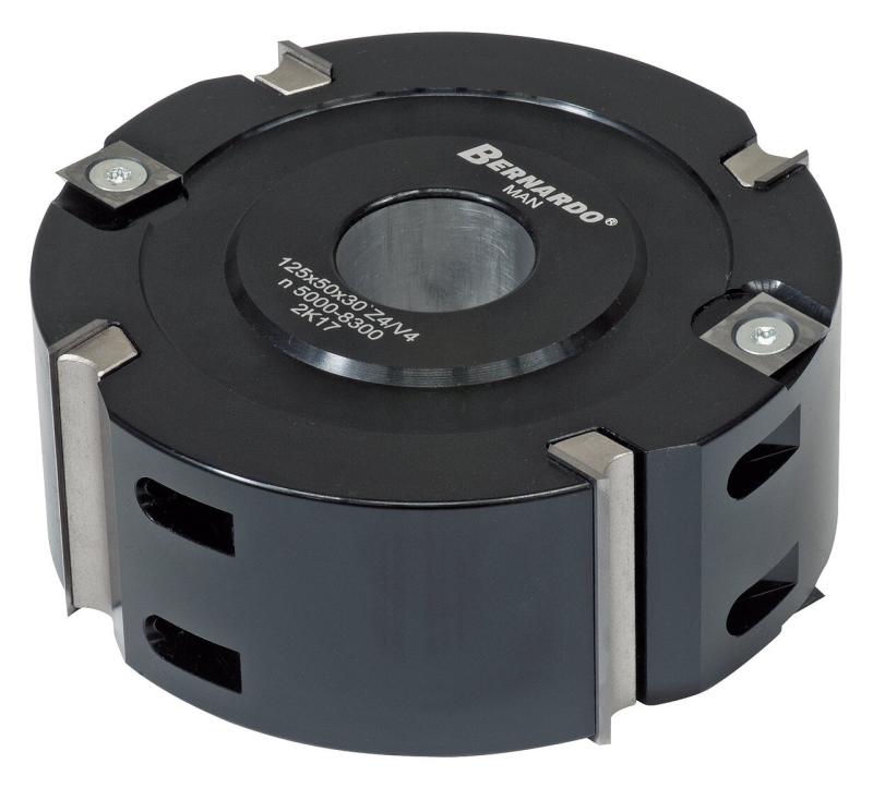 Fals fræsehoved 125 x 50 x 30 mm Z4