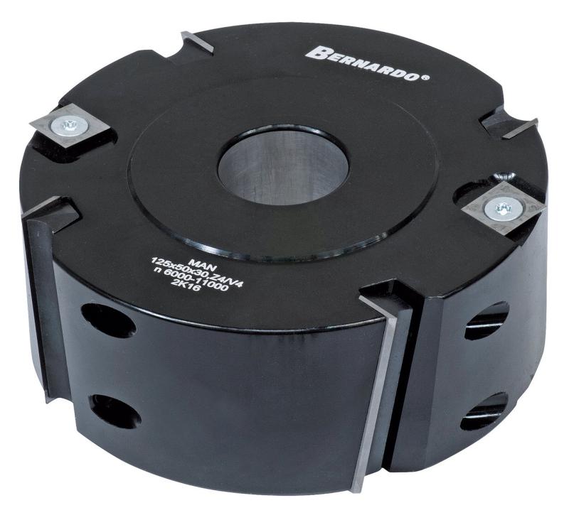 Fals fræsehoved 125 x 50 x 30 mm - Z4 / V4