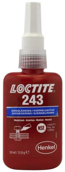 Gevindlåsemiddel norm 250 ml 2
