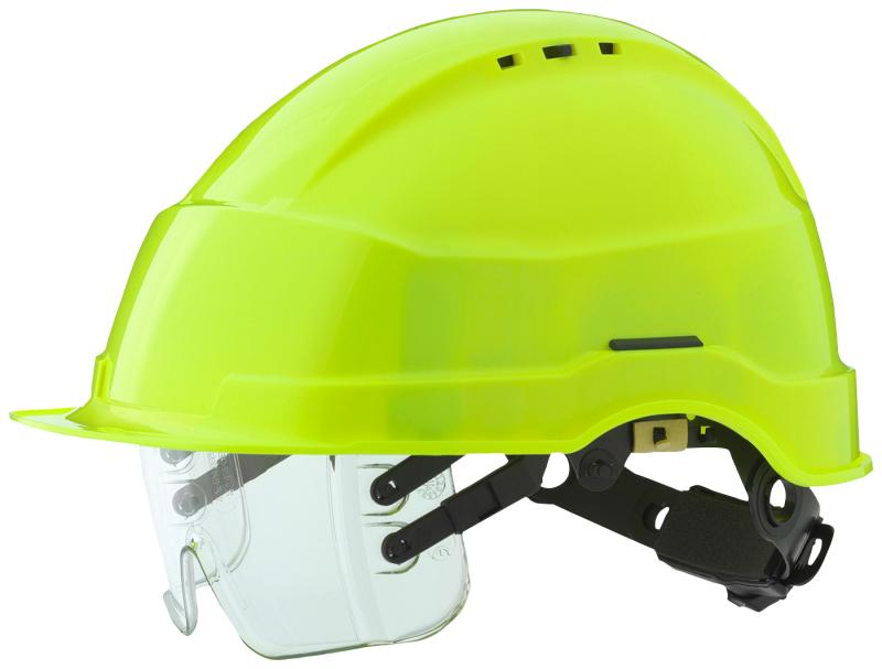 Hjelm Iris II Hi-Viz