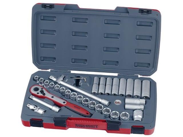M1234 1/2" Tengtools Topnøglesæt