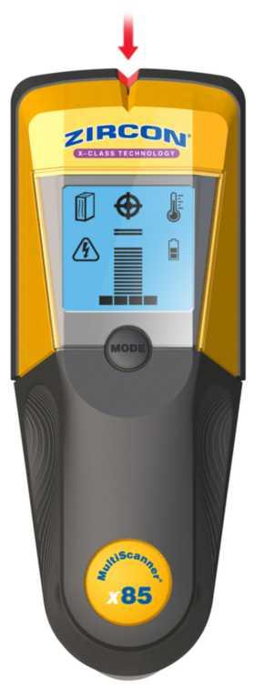Metal- og multiscanner StudSensor X85 Onestep Zircon