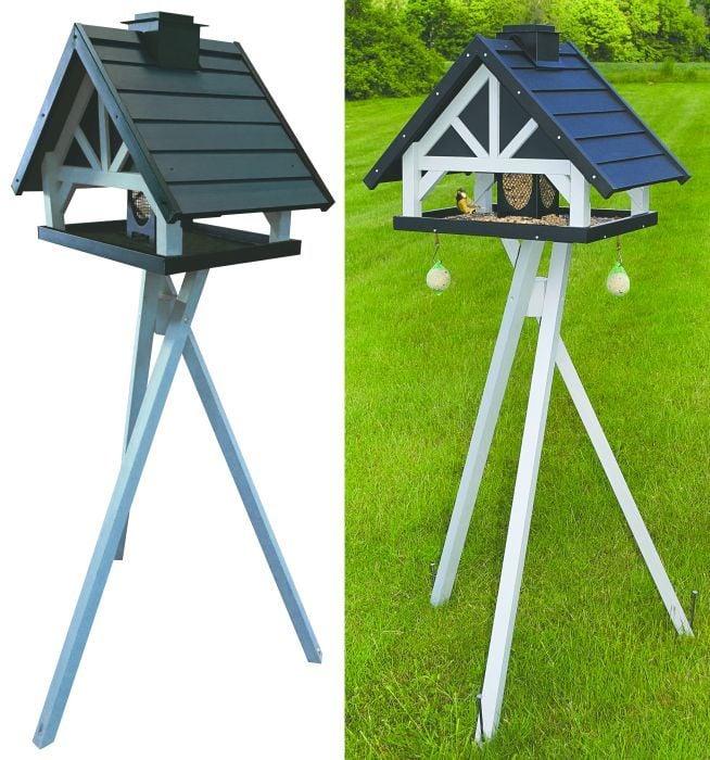 Fuglefoderhus på fod "Villa" 3 kg Foder