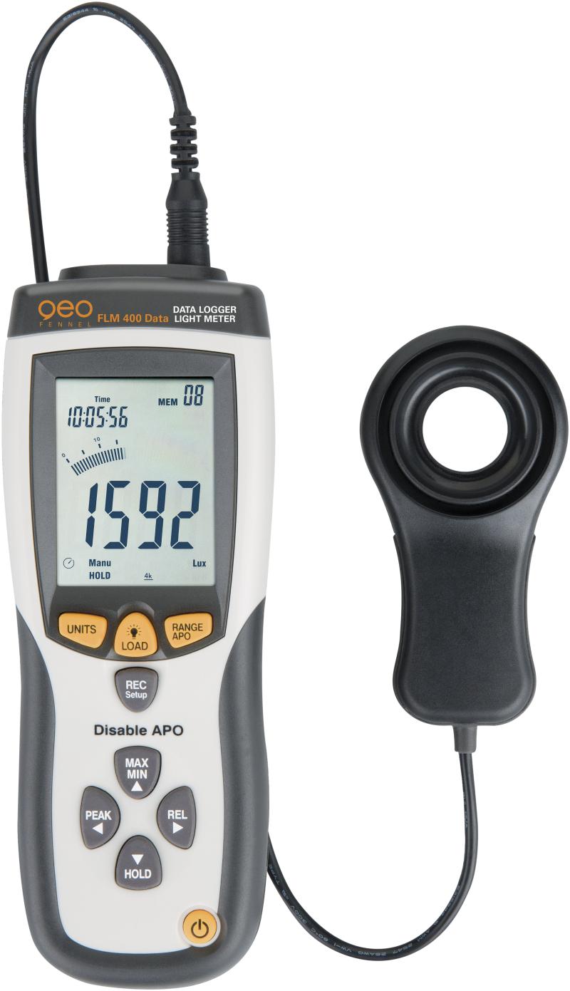 GF lysmåler FLM-400 Data