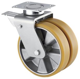 Drejehjul m/brem.9942 ITP 160 P63