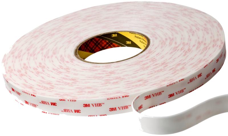 VHB-tape 4952P hvid 25mmÃ33mtr