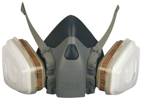 Halvmaske startpakke A2P3R medium, 7523M