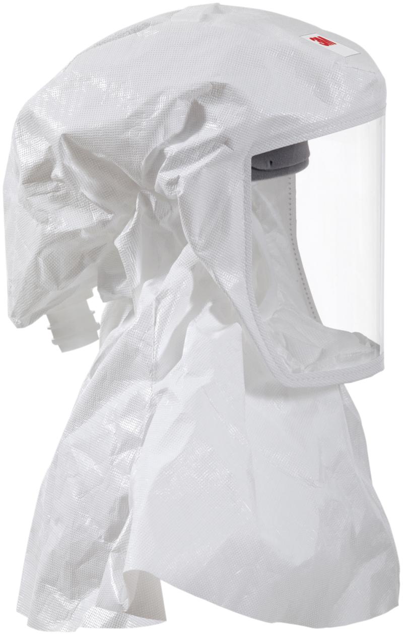 Versaflo S-serie hætte m/hovedbånd S-433 hvid S/M
