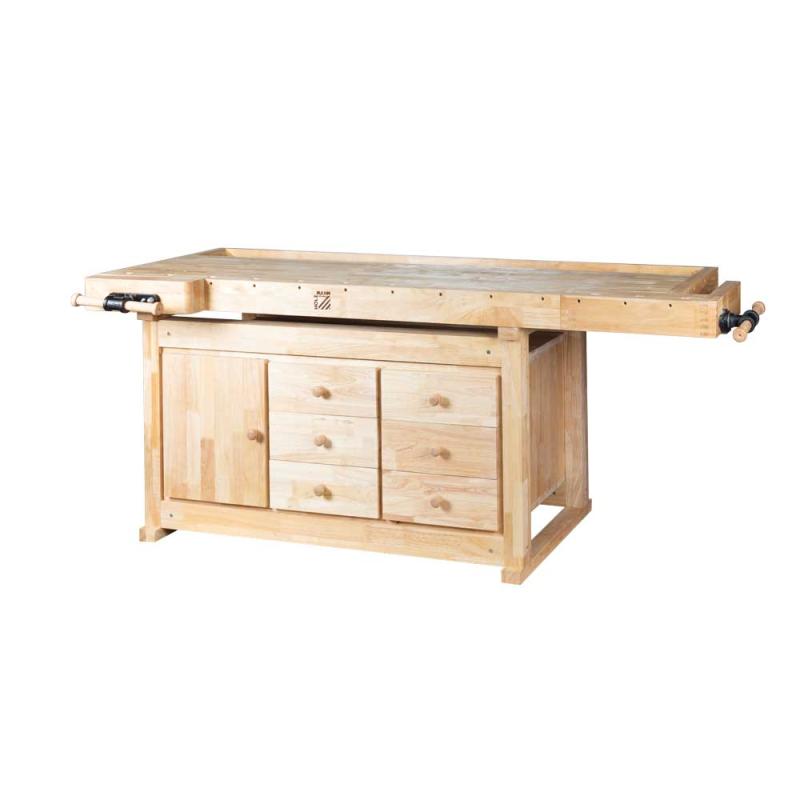 Høvlbænk/arbejdsbord med skuffer Holzmann WB210C