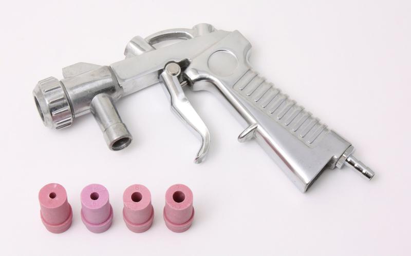 Sandblæsepistol med 4 dyser,