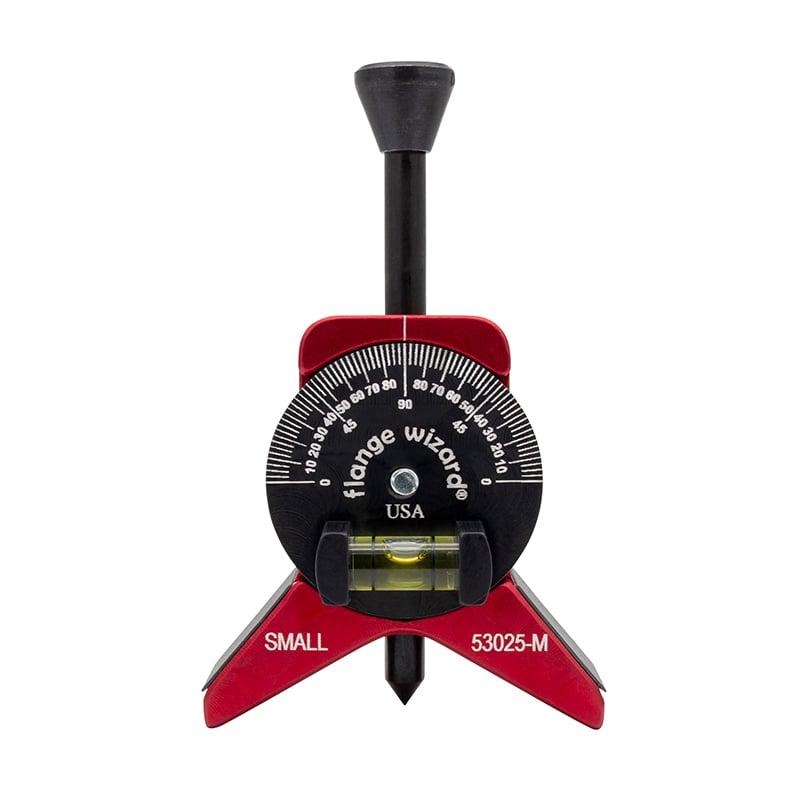 FLANGE WIZARD Centerhoved for 1"+ rør med magnet og vinkelskive med libelle