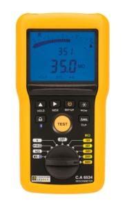 CA 6534 Isolationstester KAT IV - 10, 25, 100, 250, 500V m. fjernbetjeningsprobe