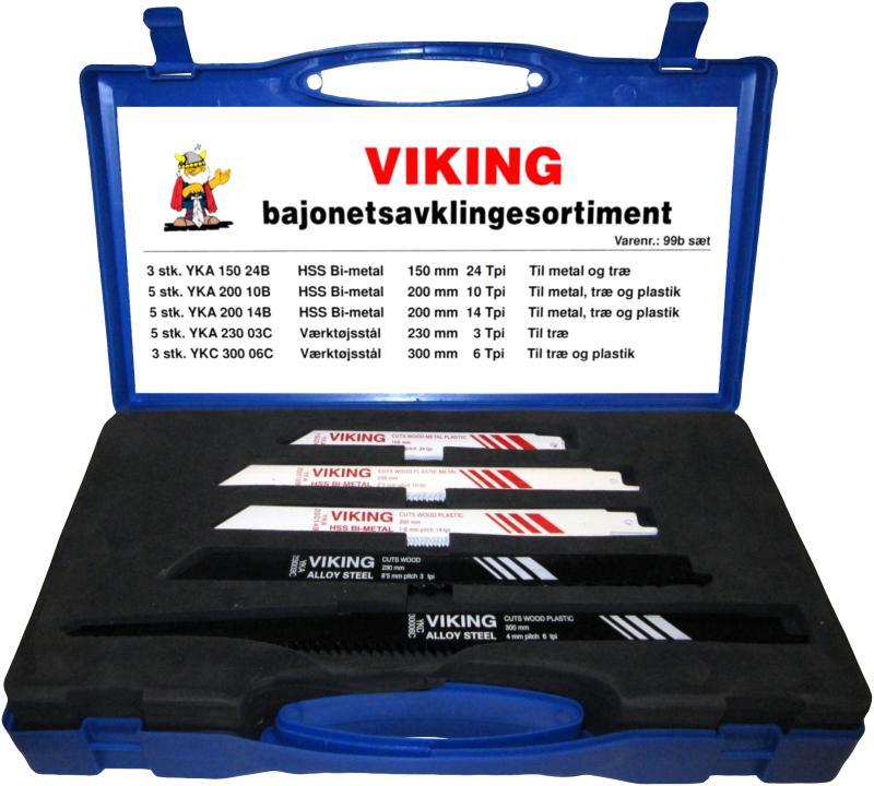 Viking bajonetsavklinger sæt á 21