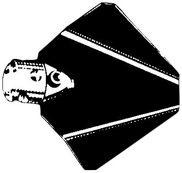 Rensebor spadeskær 3.1/2" T-9