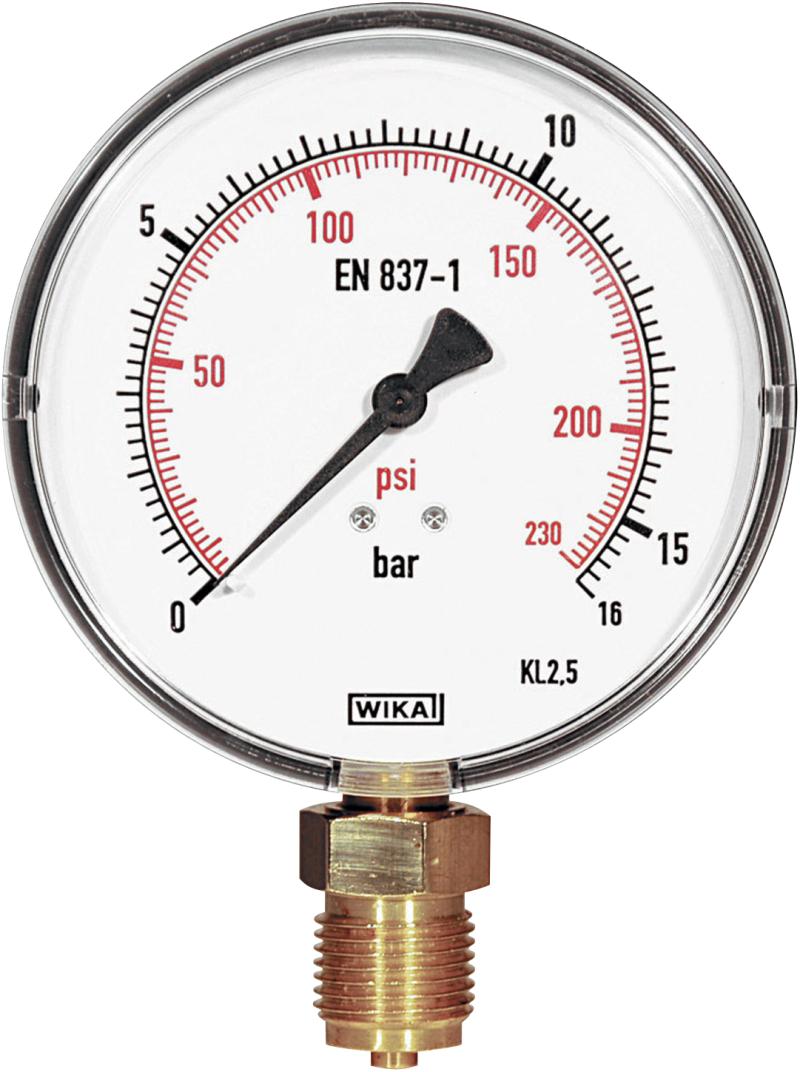 REMS manometer m/findelt skala 16
