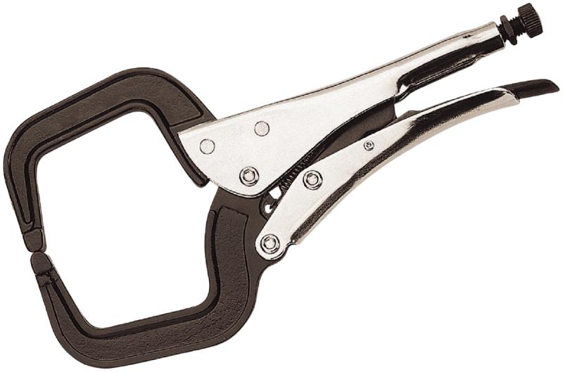 Svejsetang smal kæbe C-form 450 mm