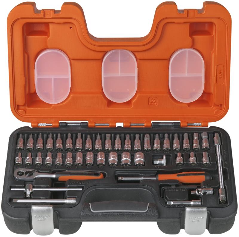 Topnøglesæt mm 1/4" firk. S460