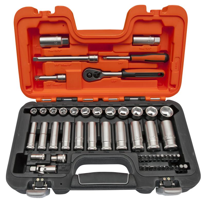 Topnøglesæt mm 3/8" firk. S330L