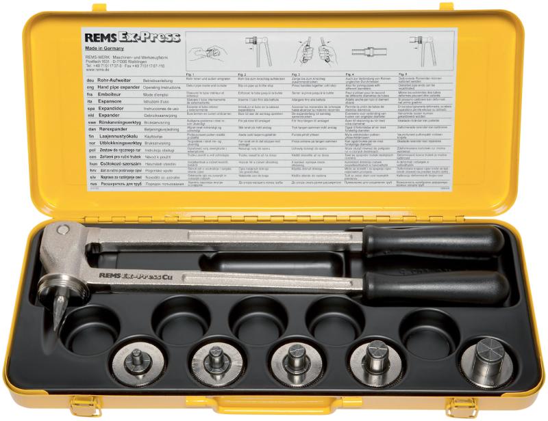 REMS expandersæt Ex-Press T/6 3/8-1"