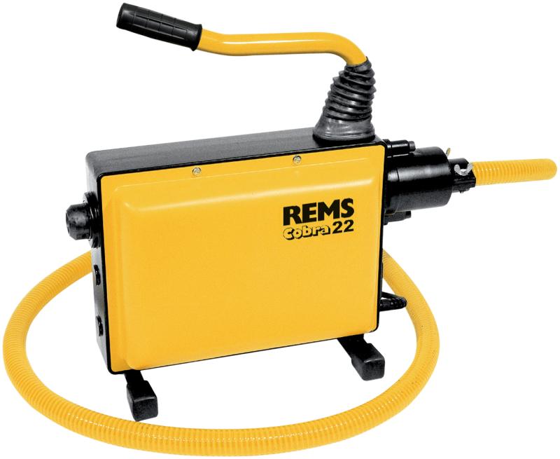 REMS rørrensemaskine Cobra 22 m/slange