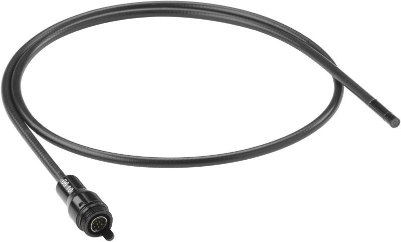 Kamerahoved 6 mm m/1 mtr kabel