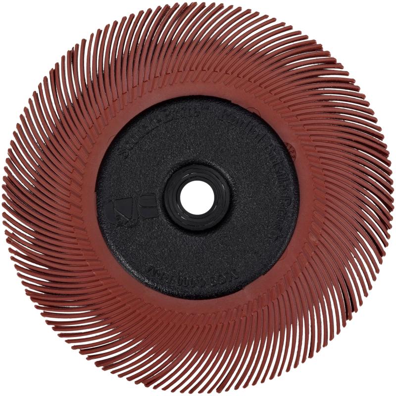 Bristle radialbørste BB-ZB type C P220 rød 150mm