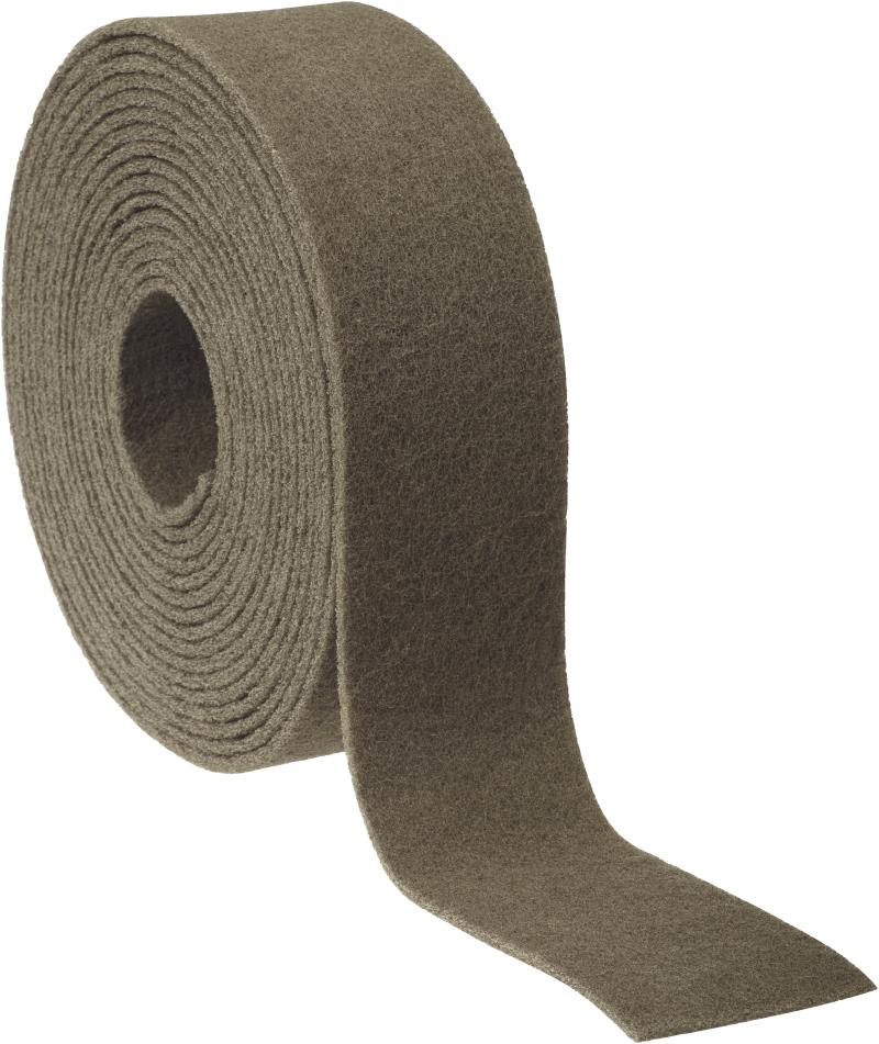 Scotch-Brite CP-RL A-MED brun 100mmÃ10mtr