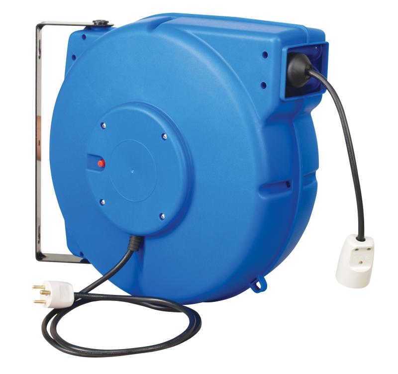 Aut.kabelopruller IP42 3Ã1,5-25m