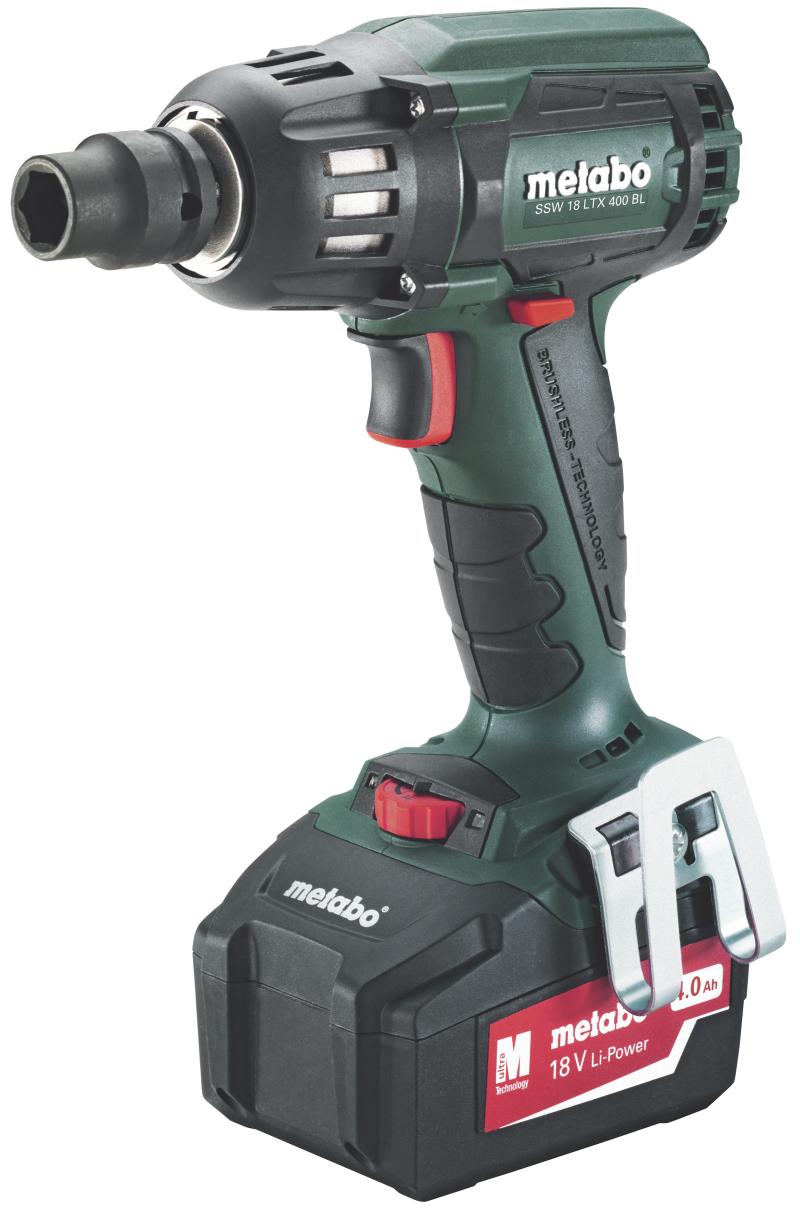 Slagnøgle SSW 18 LTX 400 BL 2Ã4,0Ah