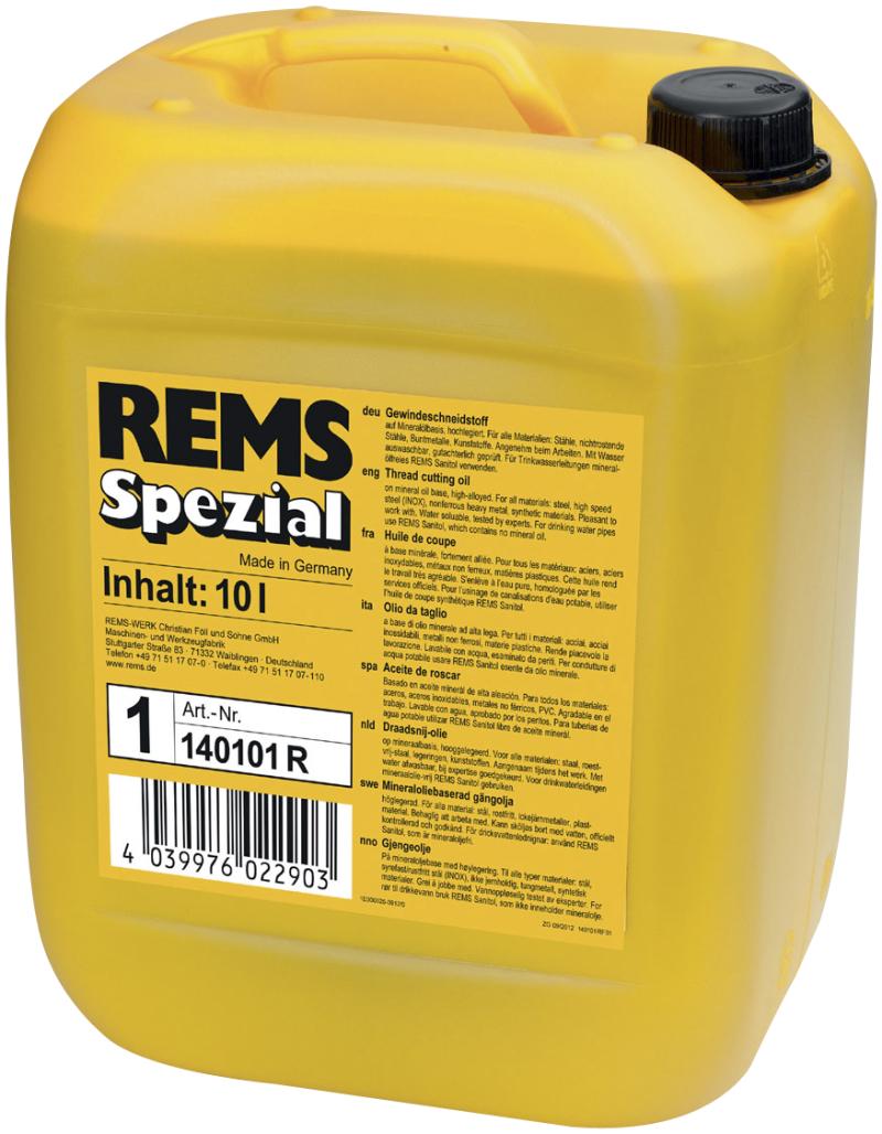 REMS gevindskæreolie Spezial 10 ltr