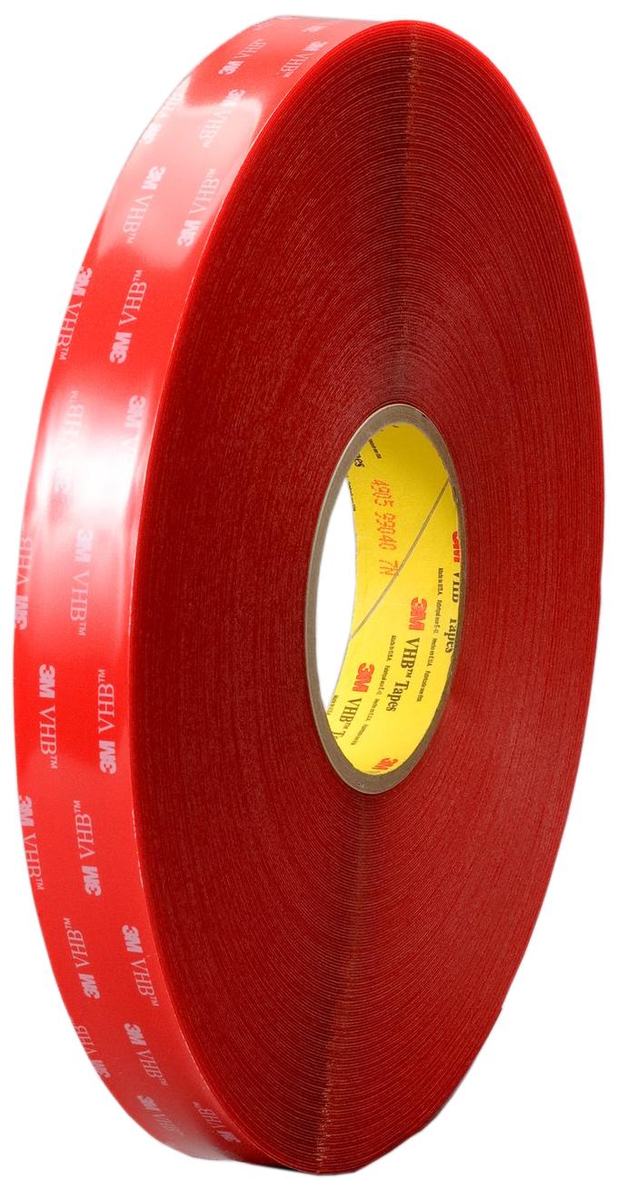 VHB skumtape 4905P 19mmÃ66 klar /3