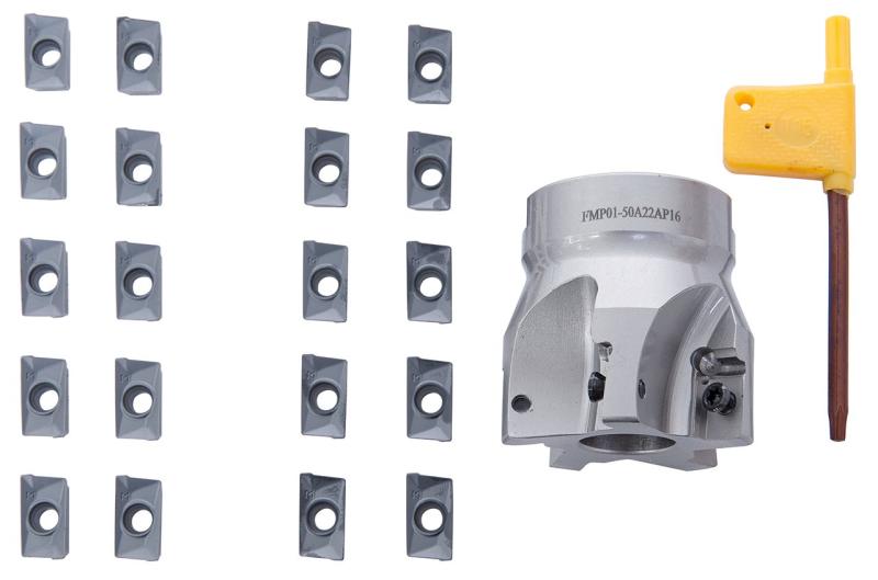 Plan- og hjørnefræser dia. 63 mm / 22mm 90Â°
