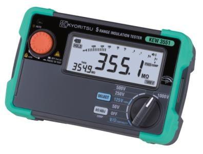Kyoritsu 3551 isolationstester - Testhastighed på blot 0,5 sekund