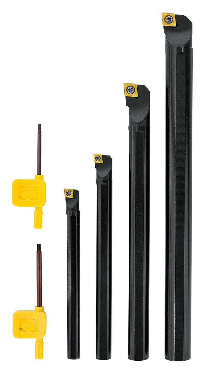 Borestang 4 - dele. Skaft 10 mm, 12 mm, 16 mm og 20 mm