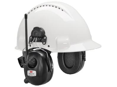 Peltor høreværn HRXD7P3E-01 m/DAB+ FM-radio, hjelm