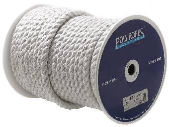 Tågvirke polyester 8mm halvspo
