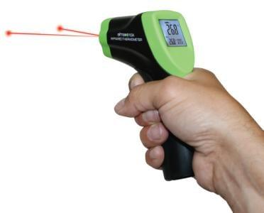 Elma 610A  -  Infrarødt termometer med dobbelt lasersigte