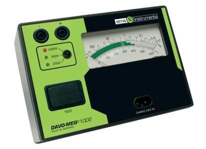 DAVO-MEGÂ® 1002  -  Genopladelig isolationstester