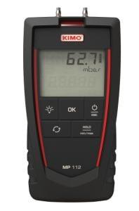 KIMO MP112. Differenstrykmanometer m/kalibreringscertifikat
