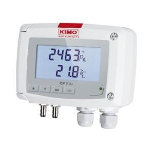 Kimo CP212-HO-R. Differenstryktransmitter med mulighed for måling af lufthastighed og flow.