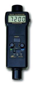 Elma DT-2259 mekanisk og stroboskop tachometer.