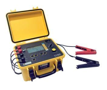 CA 6240  -  Microohmmeter fra 5ÂµÎ© til 400Î©